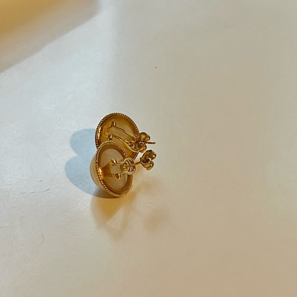 AUTHENTIC PEARL EARRINGS - Picture 4 of 5